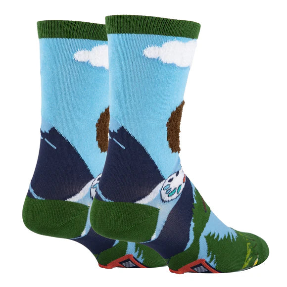 LET'S GET CRAZY MEN'S COTTON CREW SOCKS
