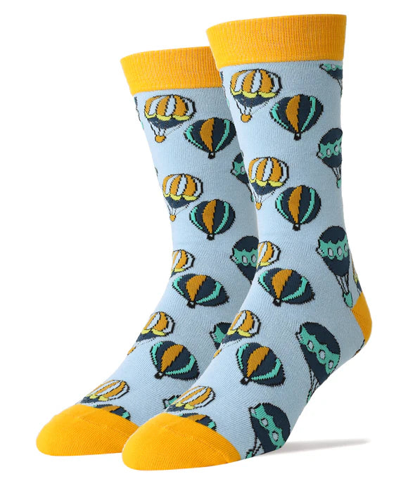 HOT AIR MEN'S CREW SOCKS