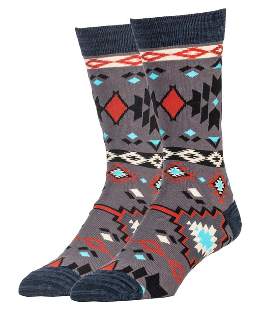 CASCARA SAGRADA MEN'S CREW SOCKS