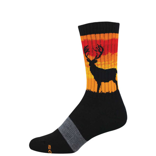 STAG WILD MEN'S MERINO WOOL CREW SOCKS