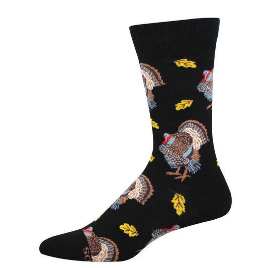 BIG TURKEY MEN'S COTTON CREW SOCKS