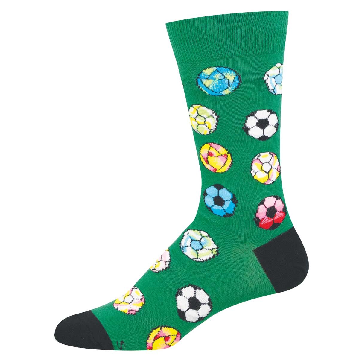 FUTBOL FIESTA MEN'S COTTON CREW SOCKS