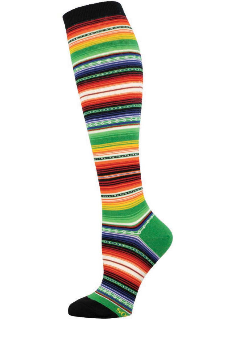 MEXICAN SERAPE WOMEN'S KNEE HIGH SOCKS