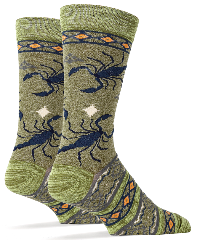 SCORPION BITE MEN'S CREW SOCKS