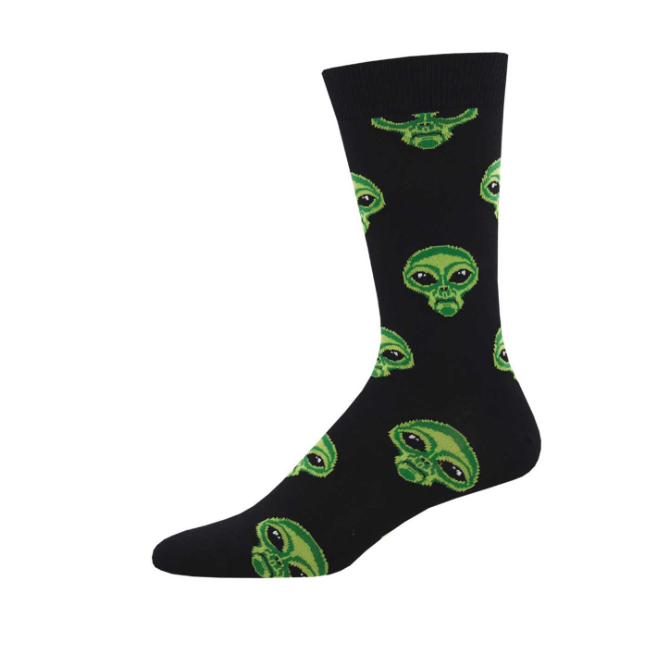 AREA 51 MEN'S CREW BAMBOO SOCKS
