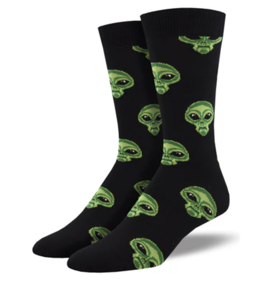 AREA 51 MEN'S CREW BAMBOO SOCKS
