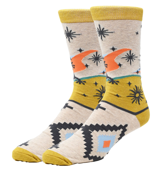 ECHO SANDS MEN'S CREW SOCKS