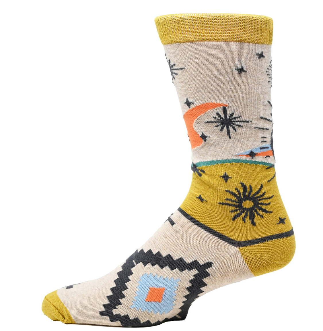 ECHO SANDS MEN'S CREW SOCKS