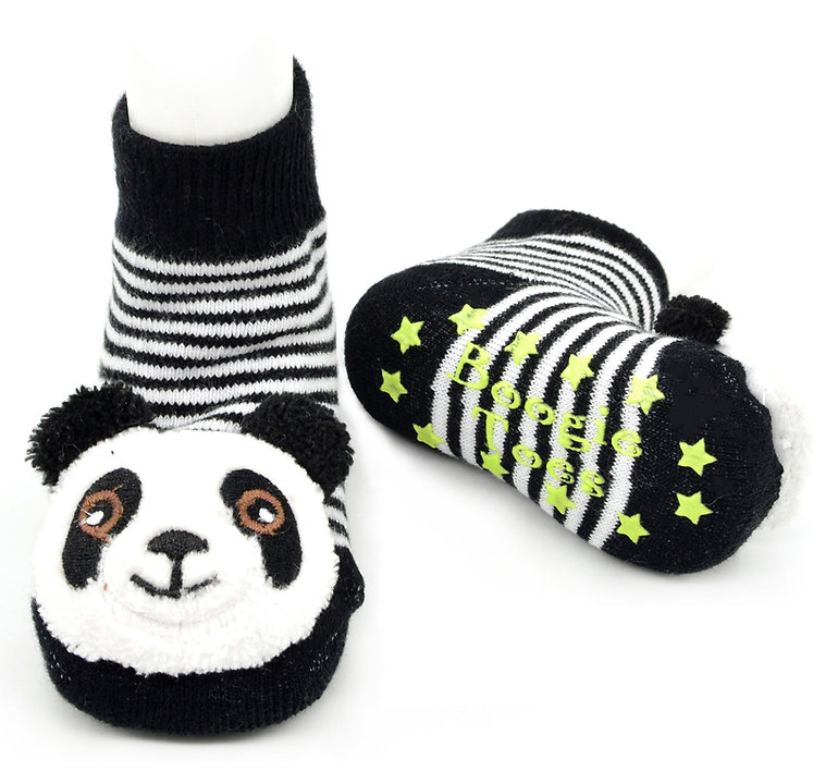 Baby Panda Boogie Toes Rattle Socks