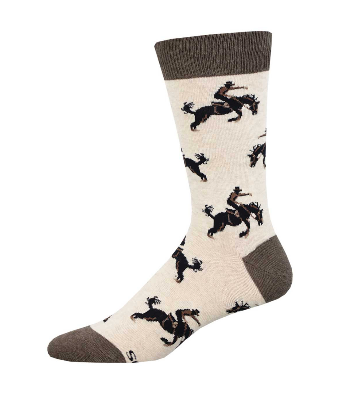 GIDDY UP MEN'S CREW SOCKS