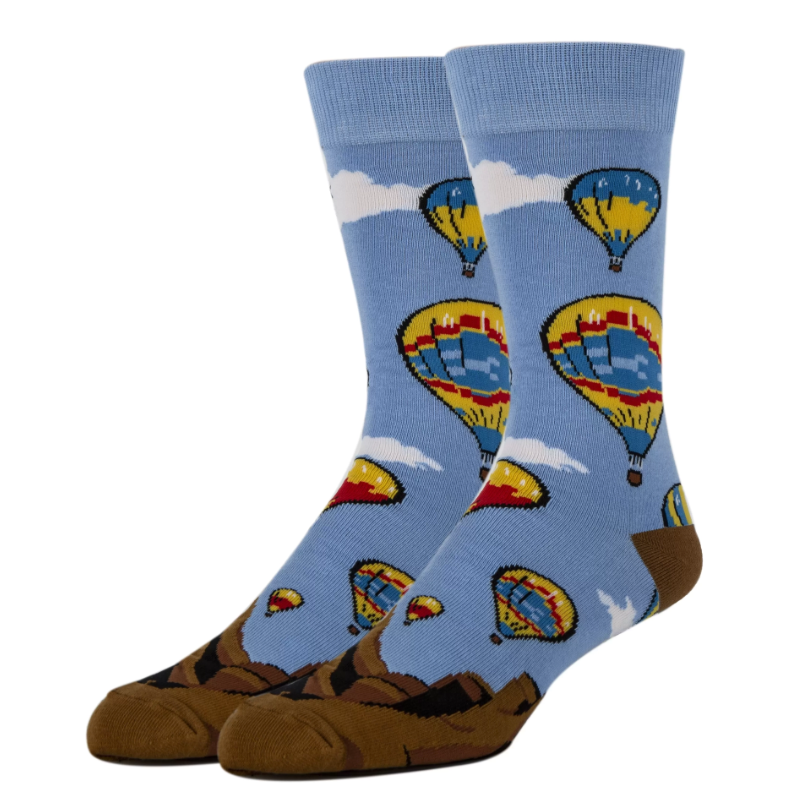 FLY HIGH MEN'S CREW SOCKS