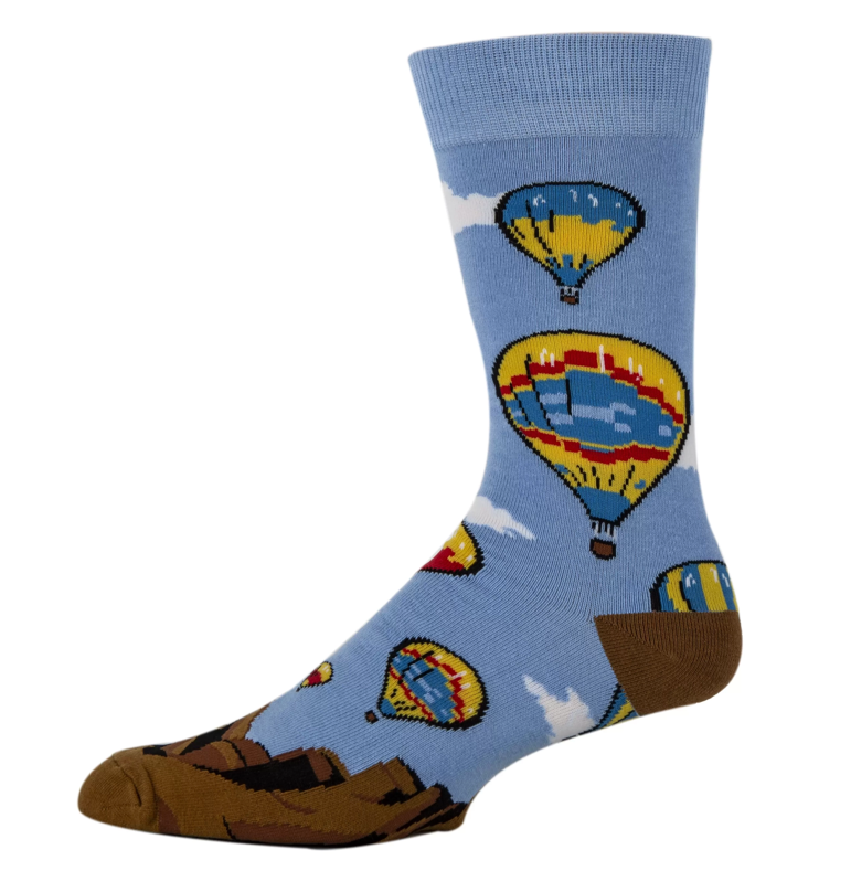 FLY HIGH MEN'S CREW SOCKS