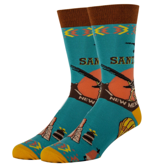 SANTA FE MEN'S CREW SOCKS