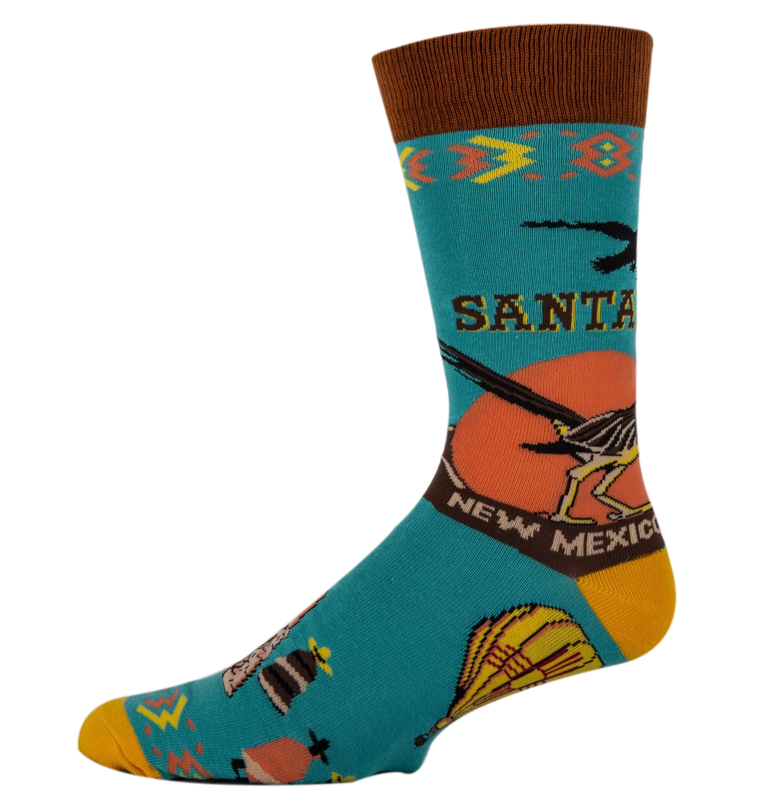 SANTA FE MEN'S CREW SOCKS