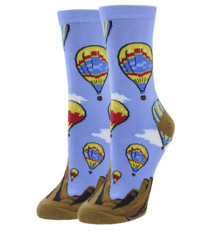 FLY HIGH WOMEN'S CREW SOCKS