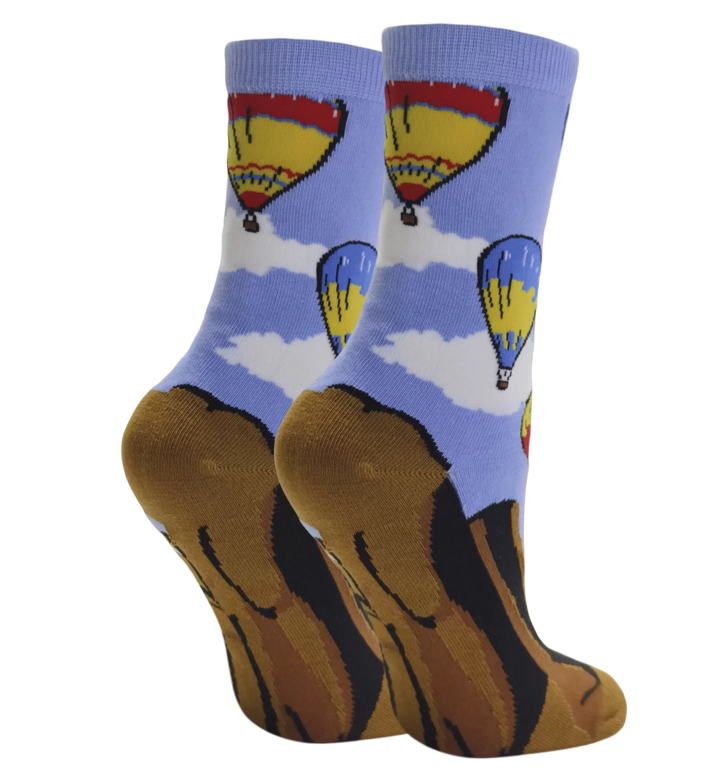 FLY HIGH WOMEN'S CREW SOCKS