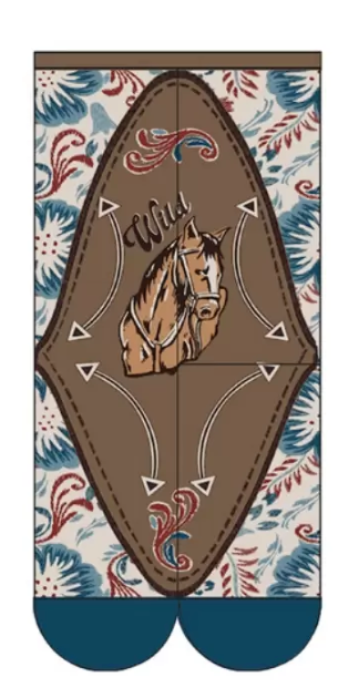 URBAN COWGIRL WOMEN'S CREW SOCKS