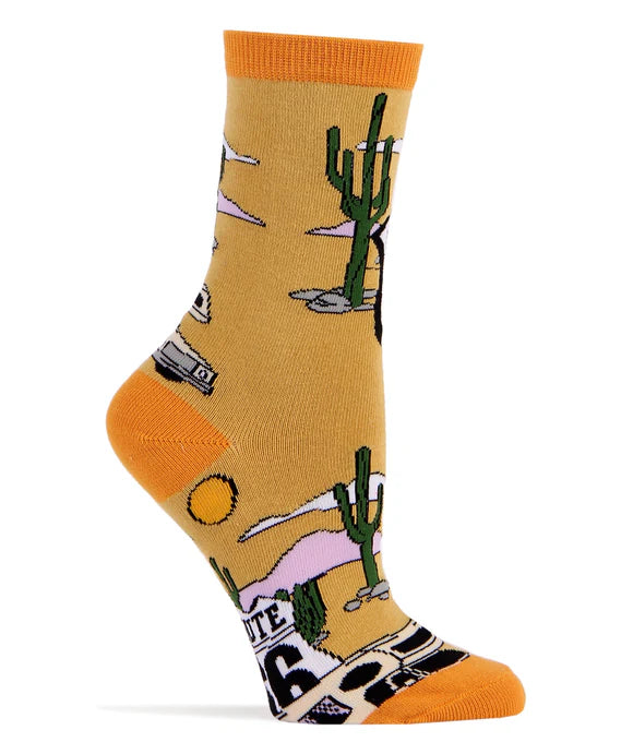GET YOUR KICKS WOMEN'S CREW SOCKS