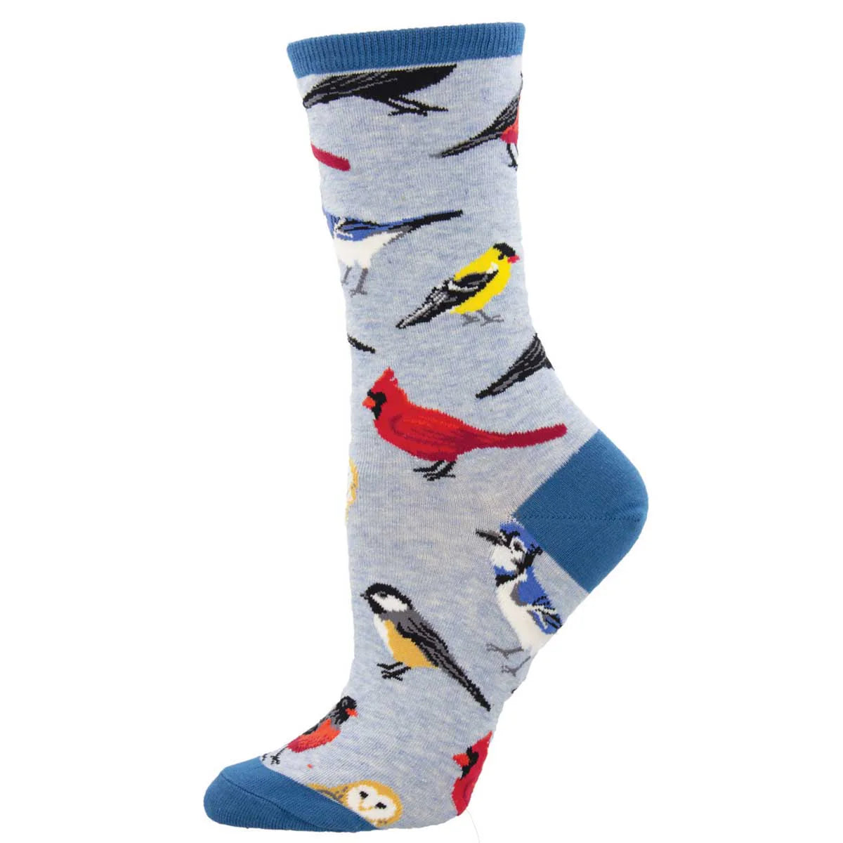 BIRD IS THE WORD WOMEN'S COTTON CREW SOCKS