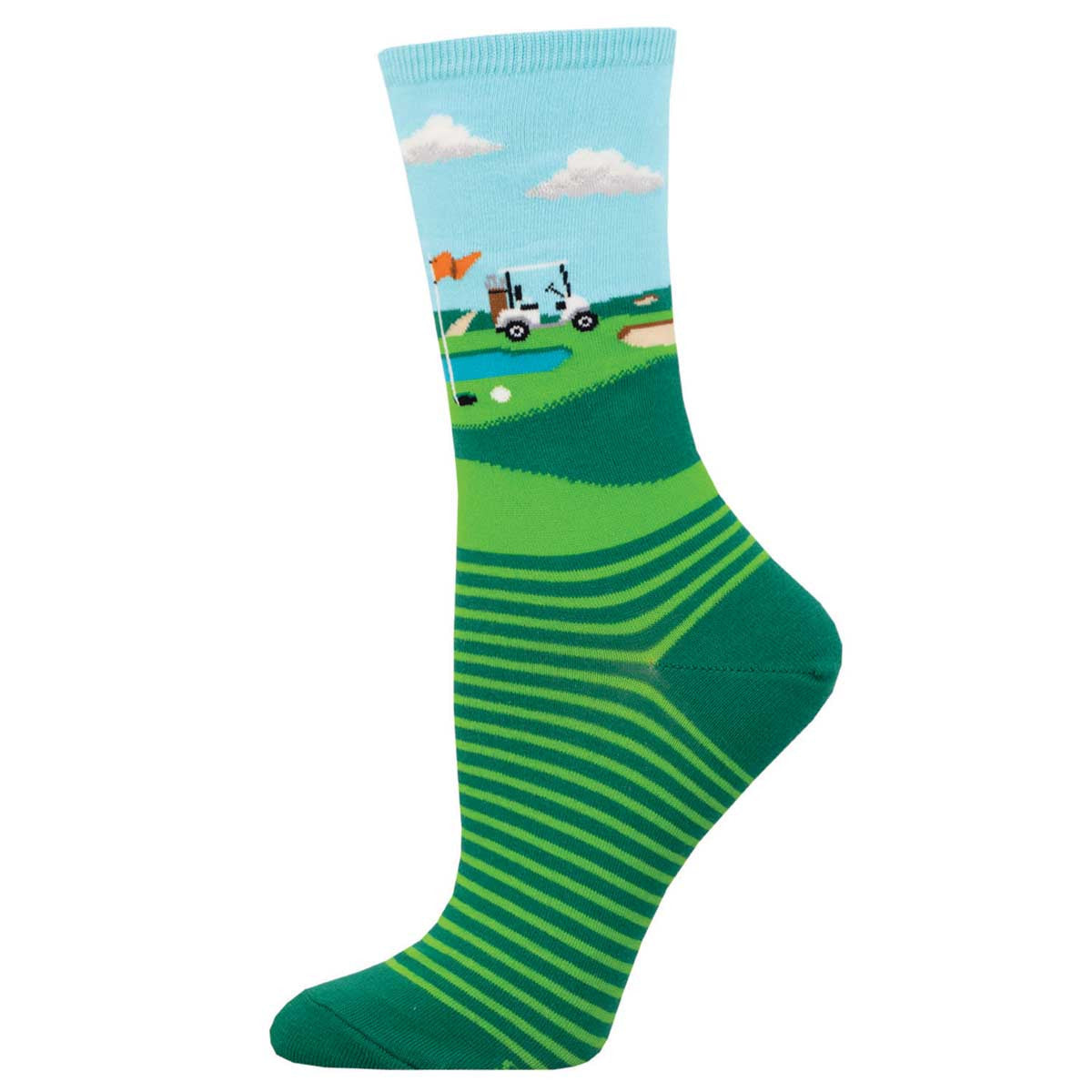 FORE PUTT WOMEN'S CREW SOCKS