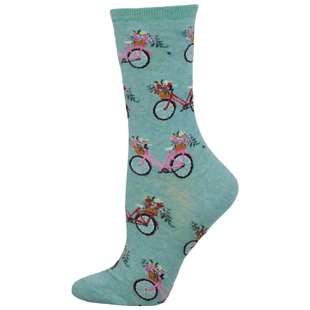 FLORAL CRUISER WOMEN'S CREW SOCKS