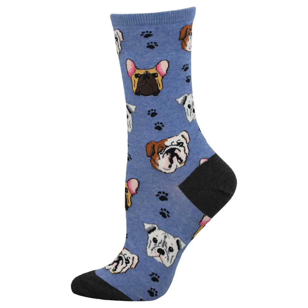 BULLY MUGS WOMEN'S CREW SOCKS