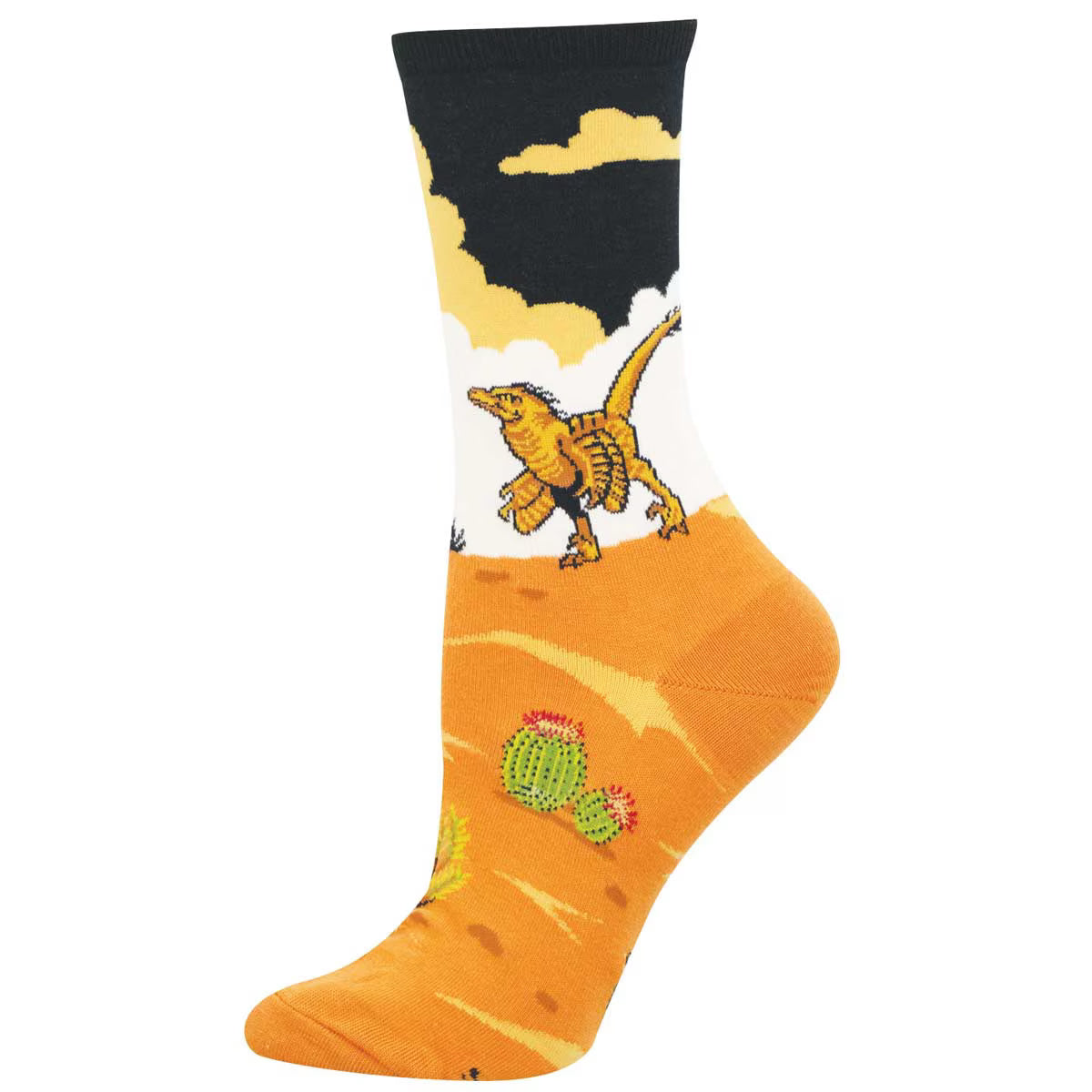 VELOCIRAPTOR WOMEN'S COTTON CREW SOCKS