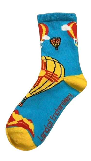 ZIA BALLOON YOUTH'S CREW SOCKS