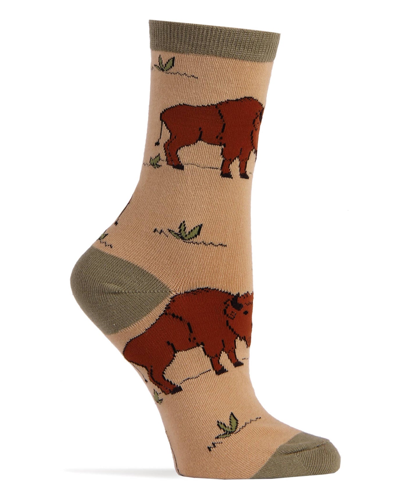 BUFFALO WOMEN'S CREW SOCKS