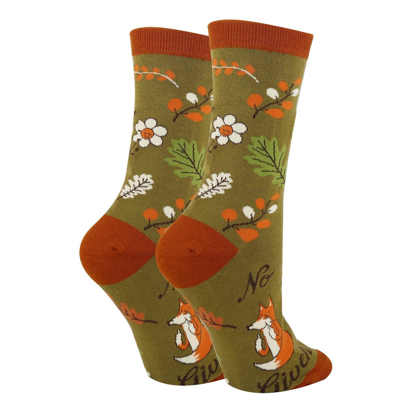 NADA FOX GIVEN WOMEN'S CREW SOCKS