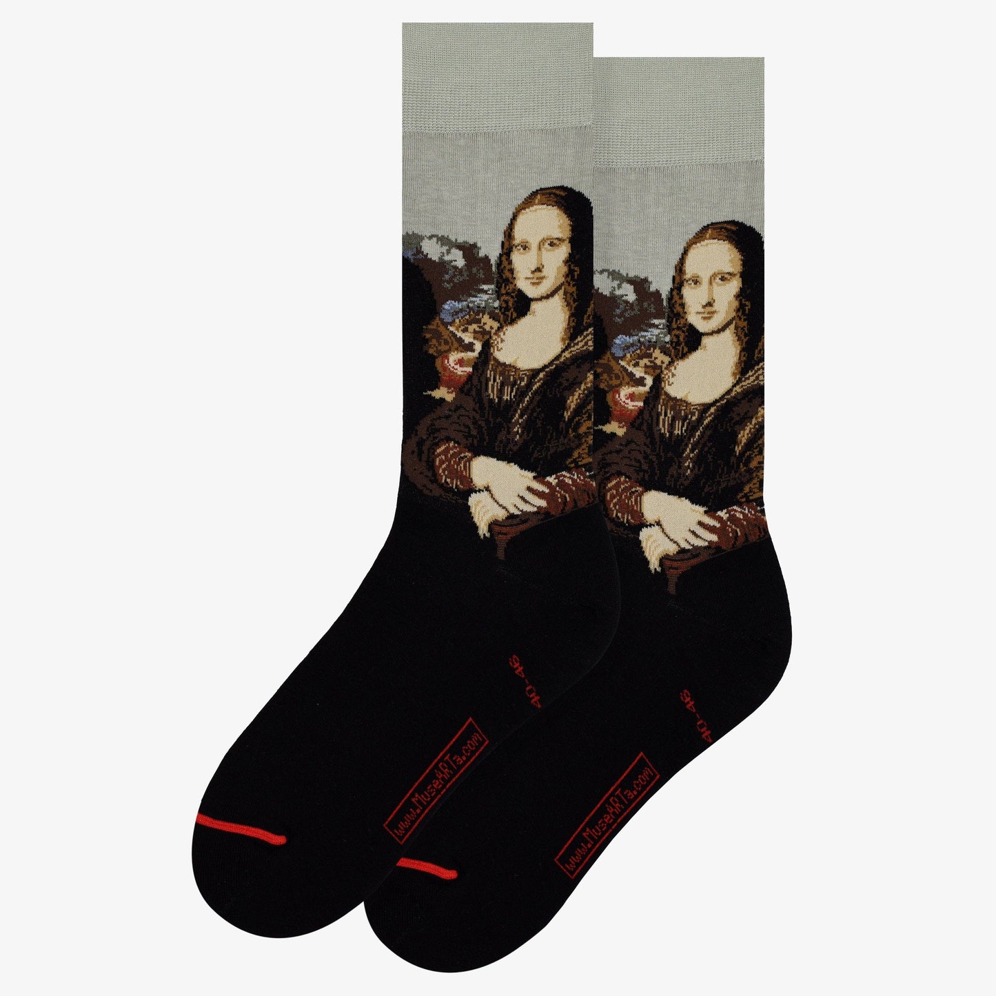 Leonardo da Vinci Mona Lisa Cotton Crew Socks