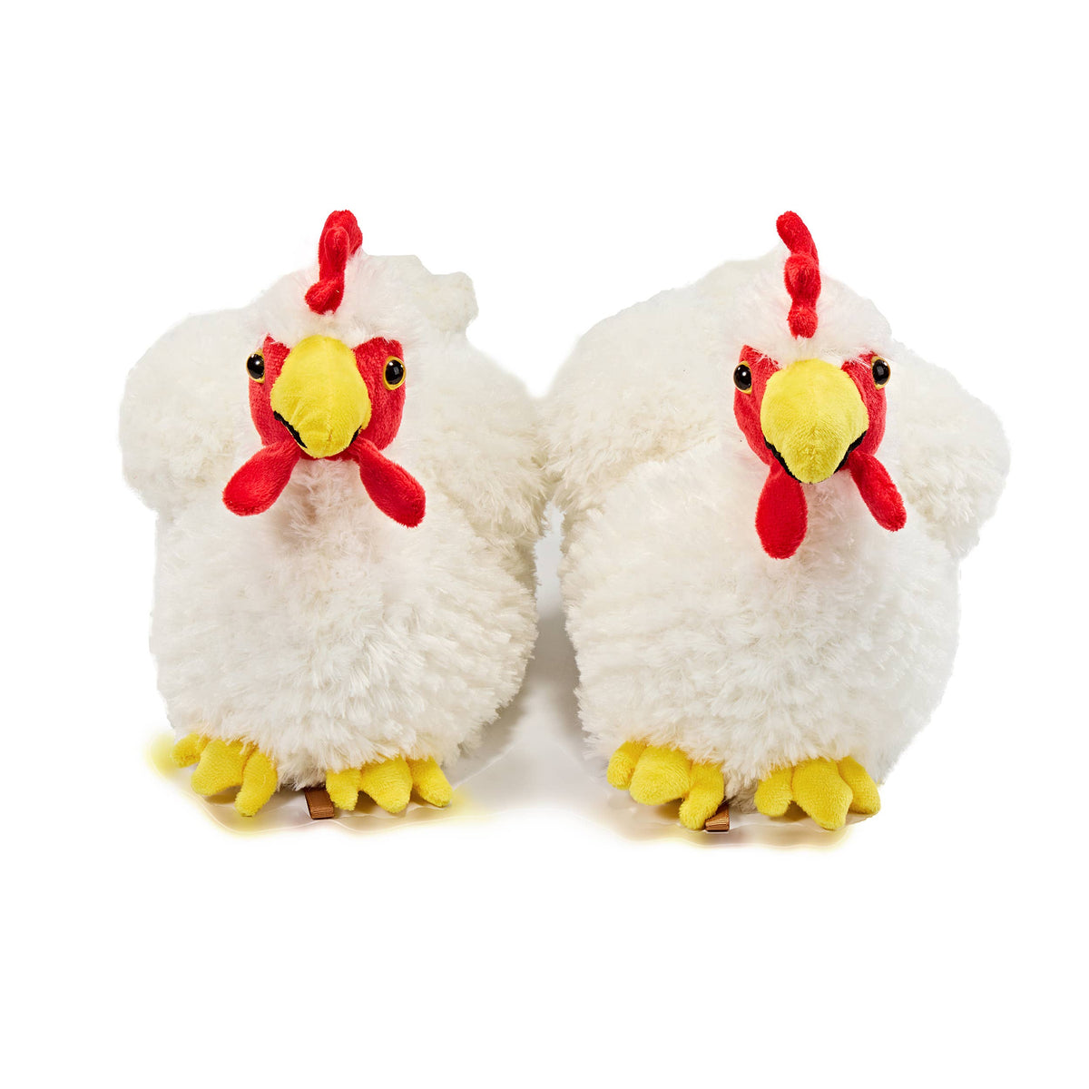 Tootsie the Chicken 3 Women's Funny Fluffy Cozy Slippers