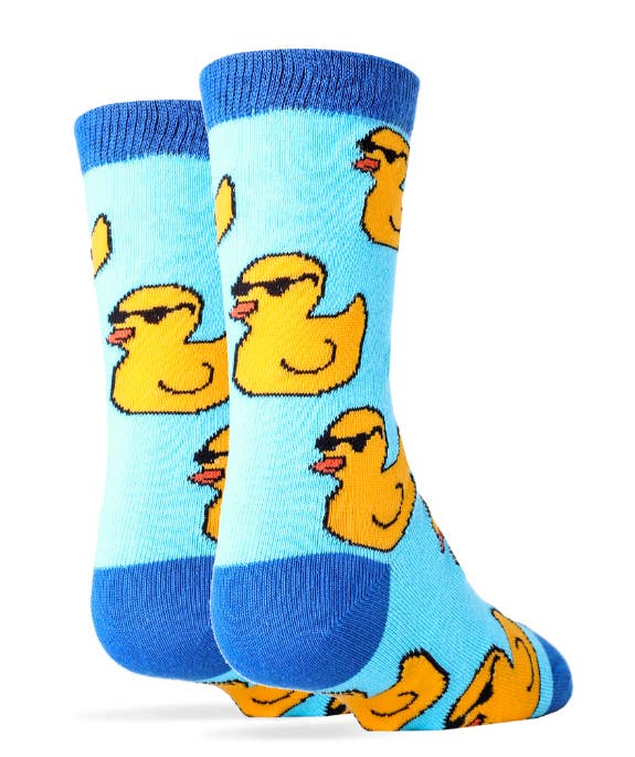 Duckies |Kids' Funny Crazy Cotton Crew Socks