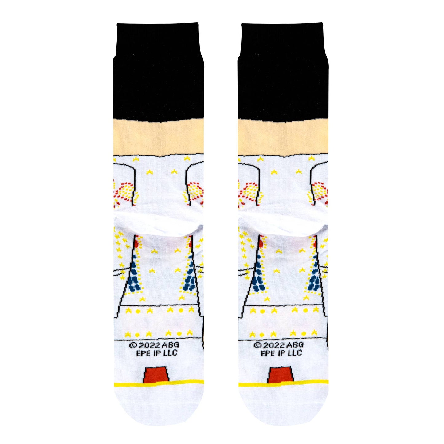 ELVIS EAGLE JUMPSUIT 360 KNIT CREW SOCKS