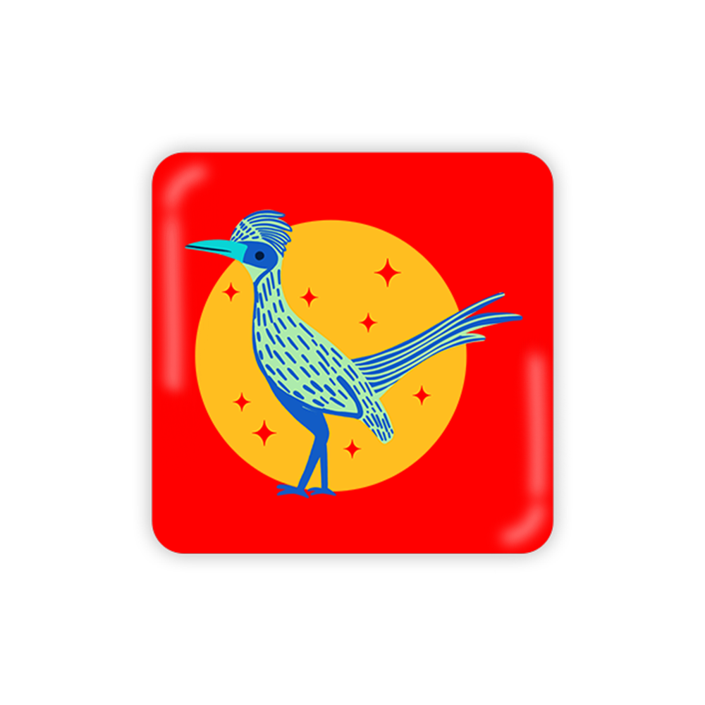Roadrunner Metal Magnet