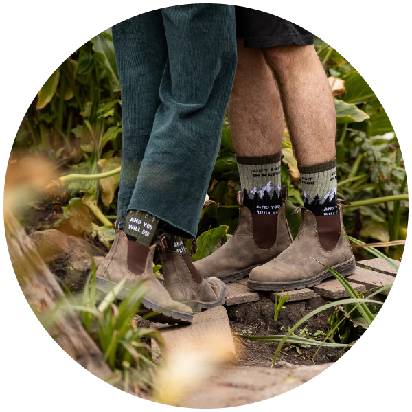 GET LOST IN NATURE MERINO WOOL WOMEN'S CREW SOCKS