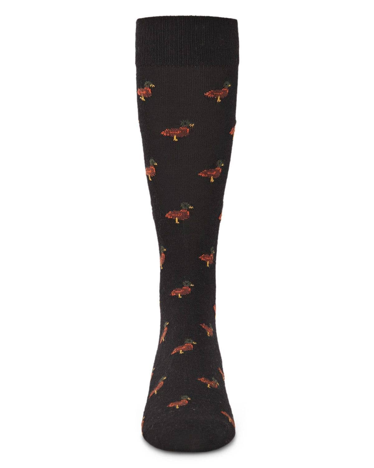 MEN'S DUCK CASHMERE BLEND CREW SOCKS