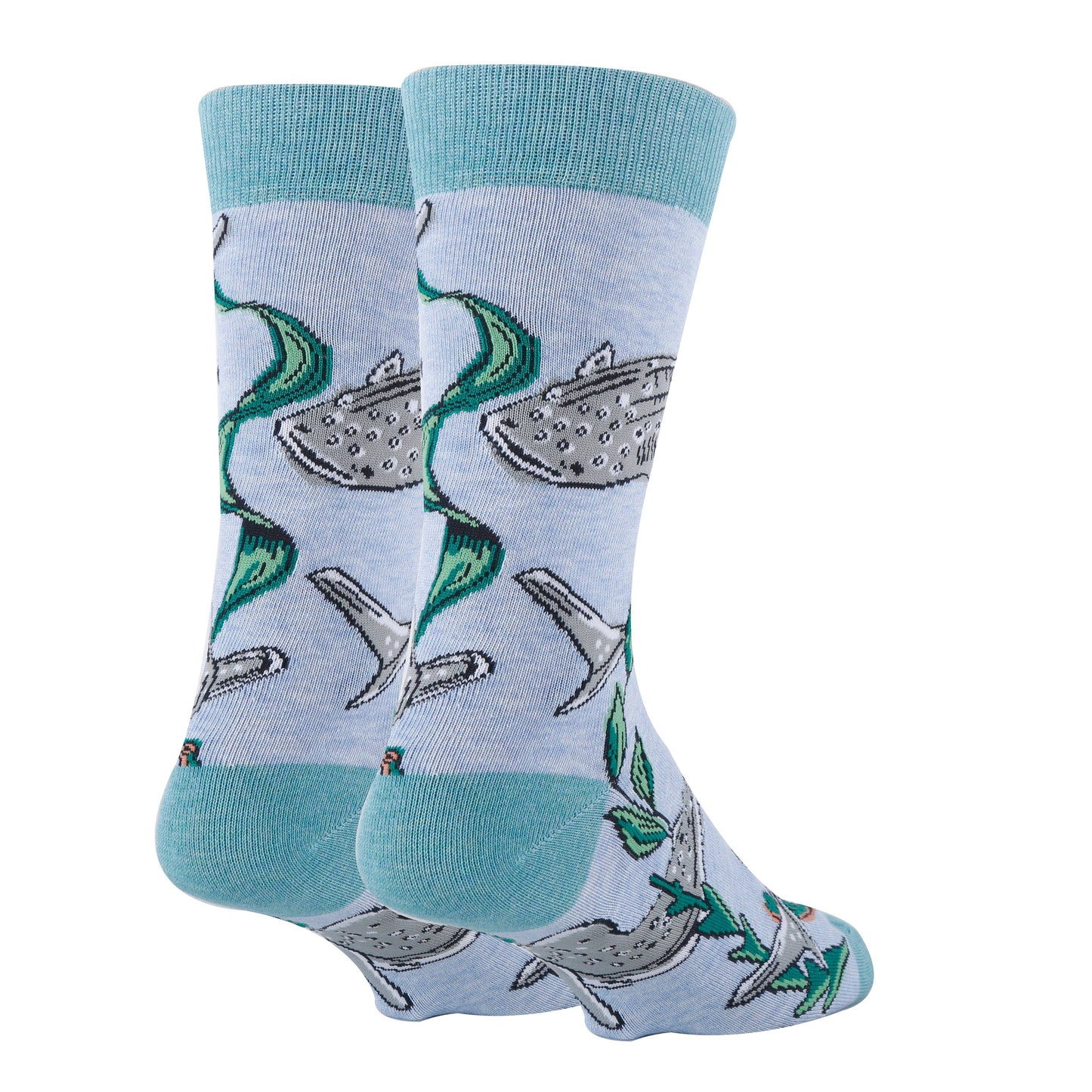WHALE SHARK MEN'S CREW SOCKS