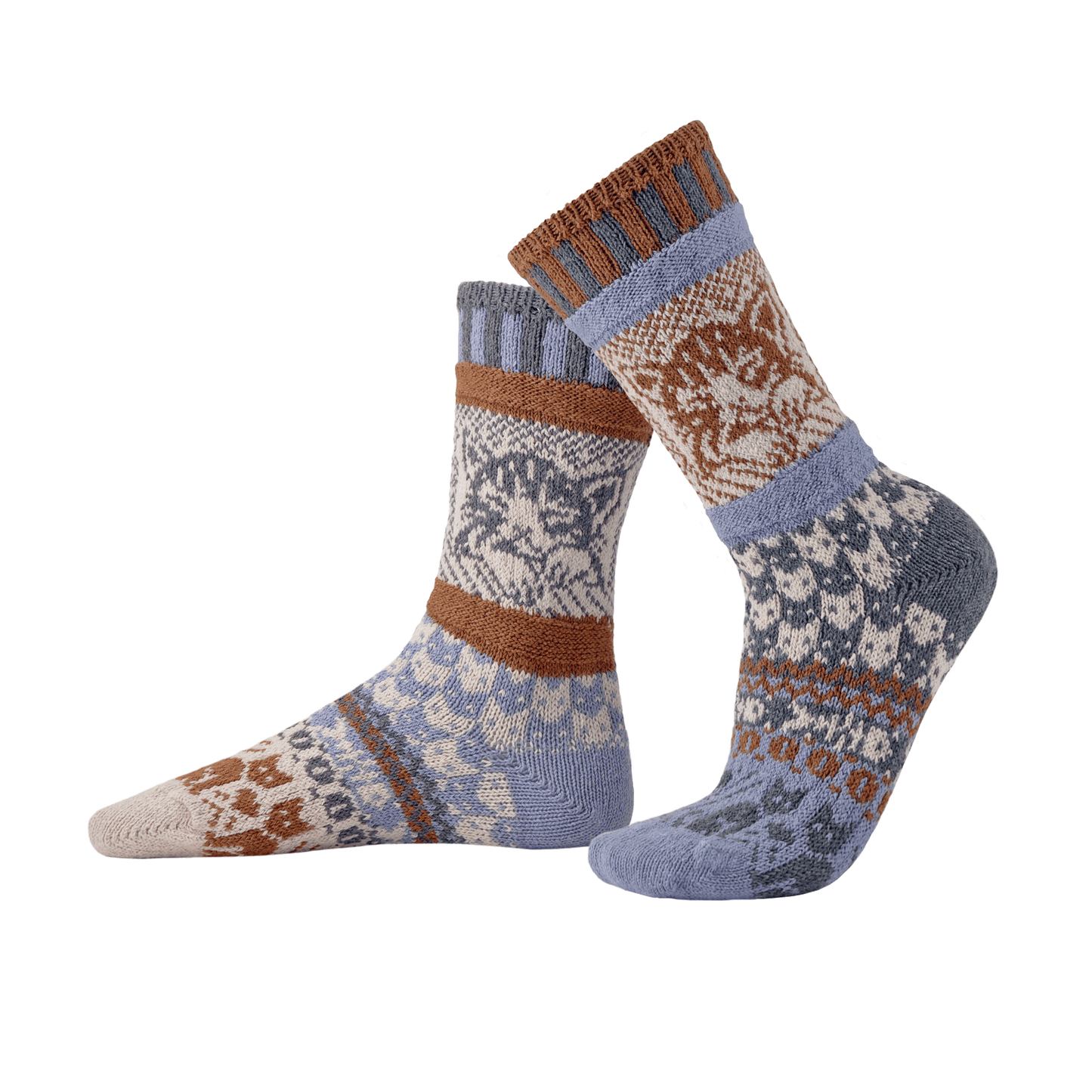 Cat Cotton Crew Socks