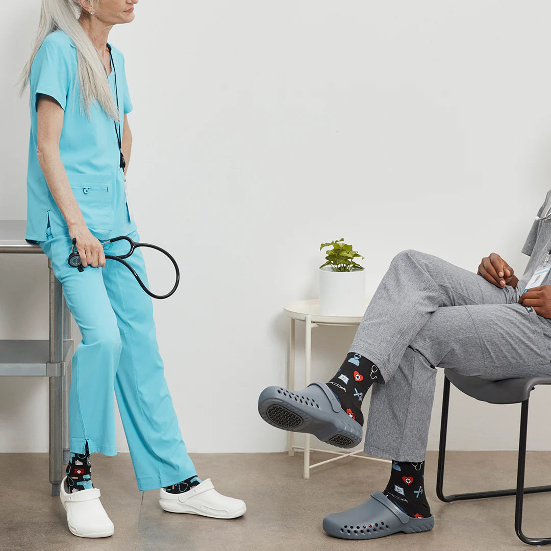 WOMEN'S MEDICAL COTTON CREW SOCKS