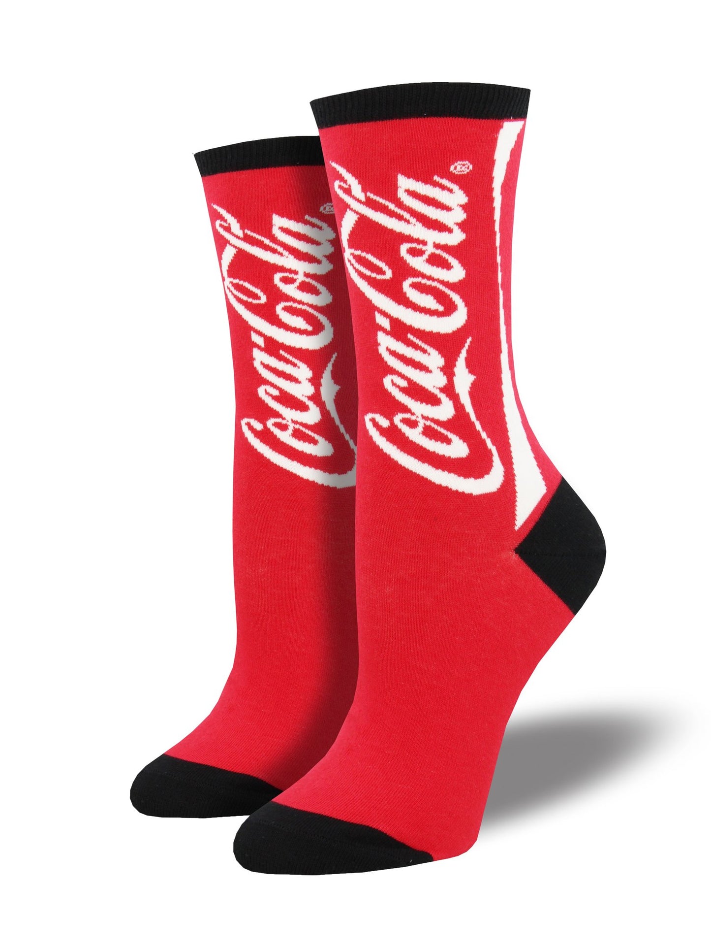 COCA-COLA WOMEN'S COTTON CREW SOCKS