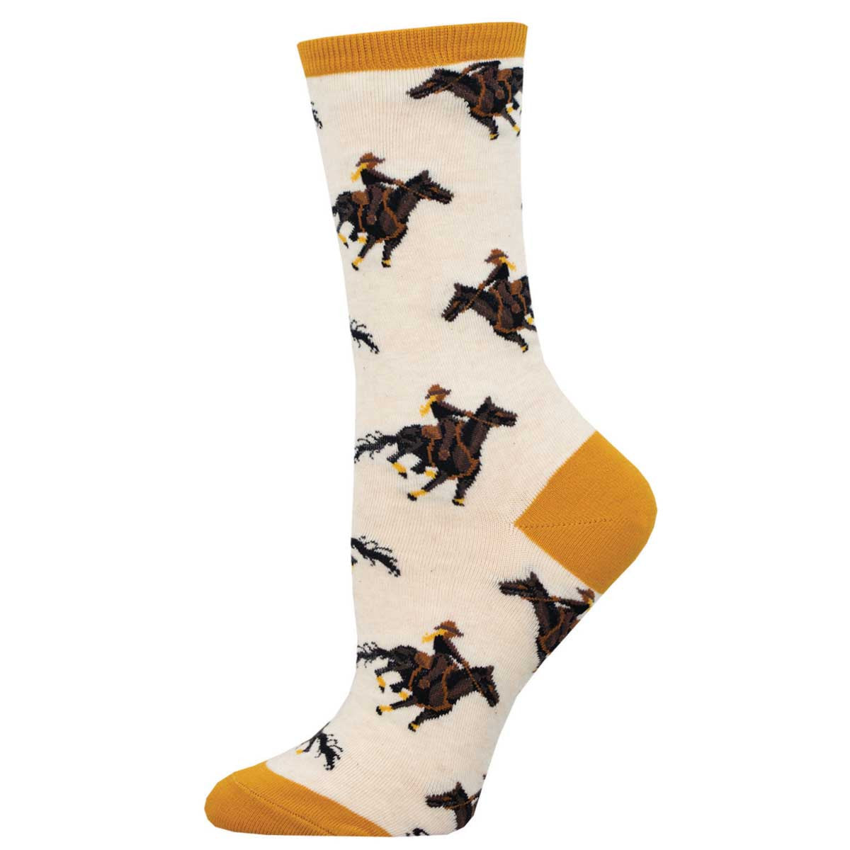 GIDDY UP WOMEN'S CREW SOCKS