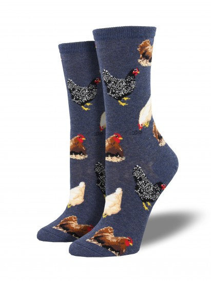 HEN HOUSE WOMEN'S COTTON CREW SOCKS