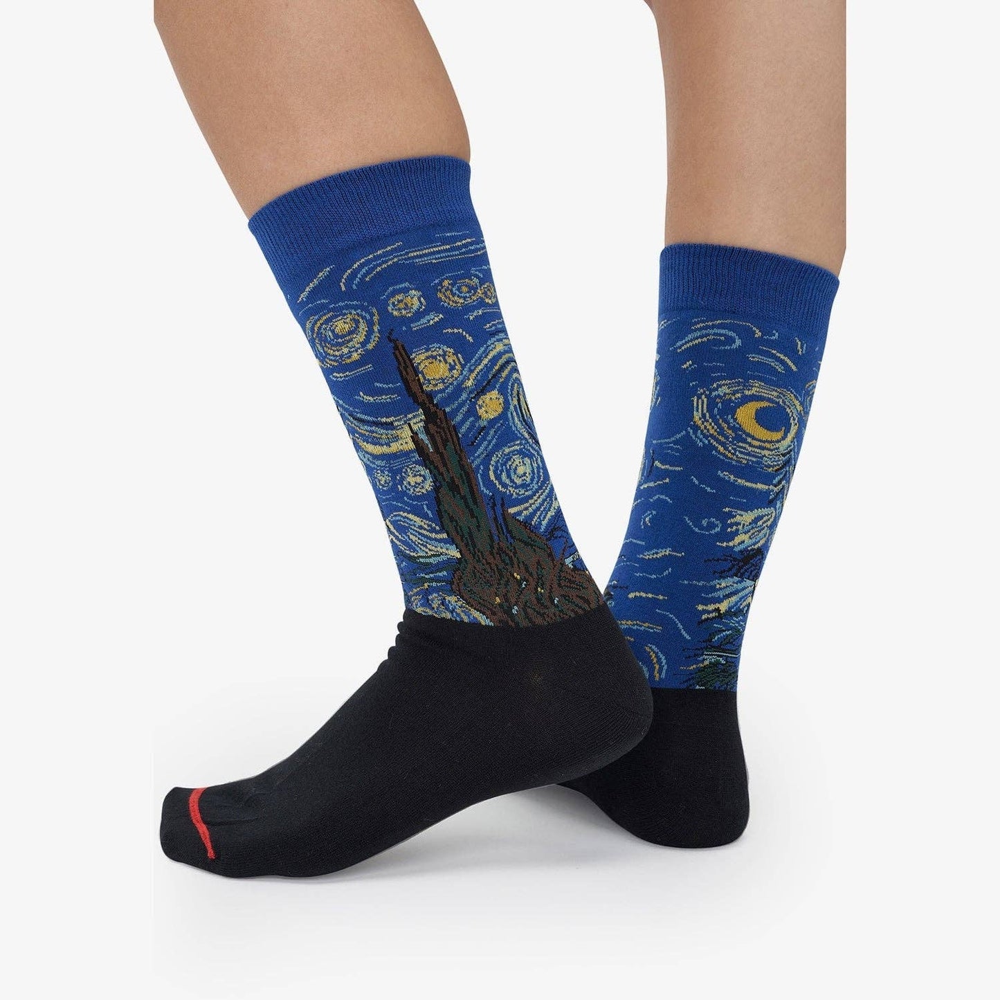 Vincent Van Gogh Starry Night Cotton Crew Socks