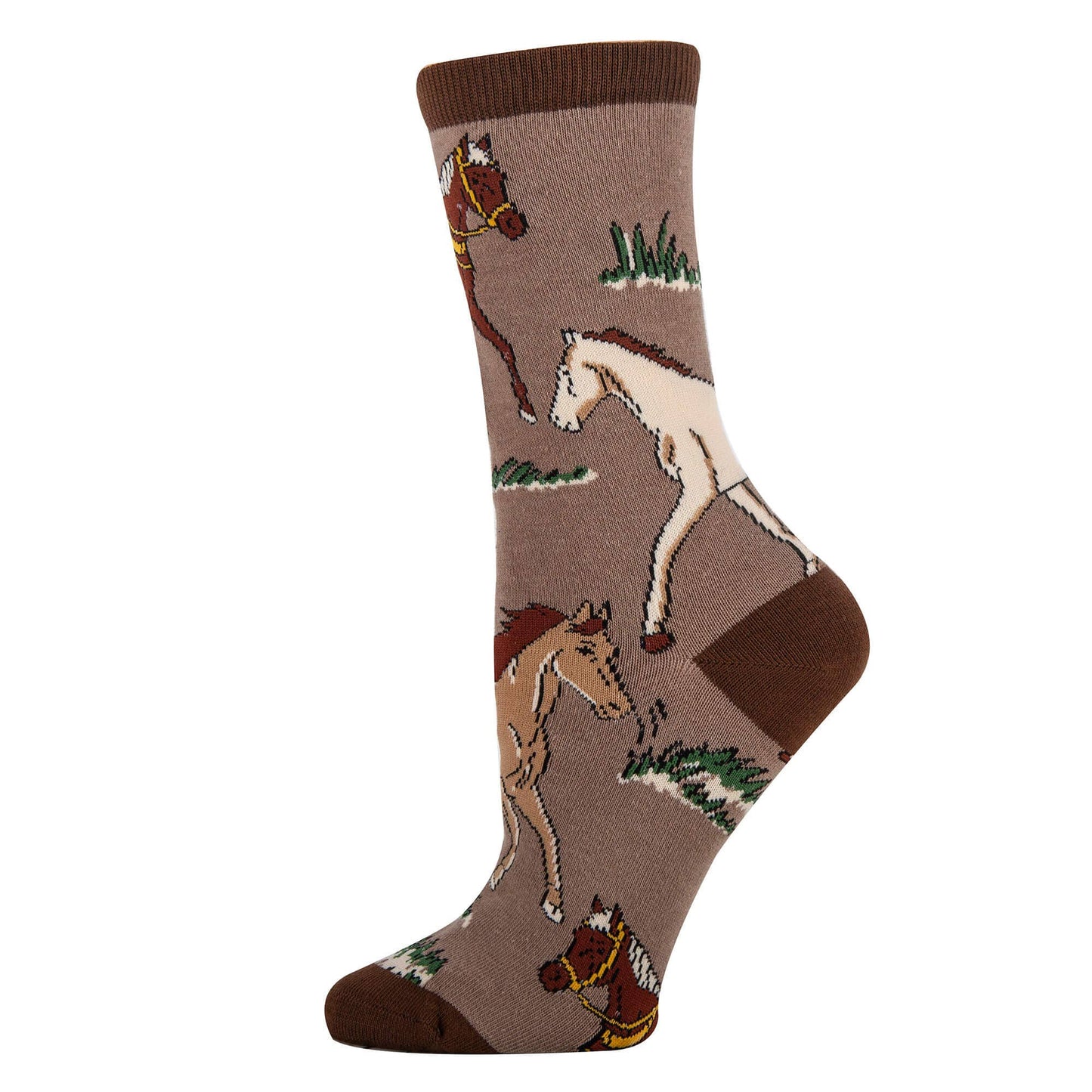 HORSE RIDE WOMEN'S CREW SOCKS
