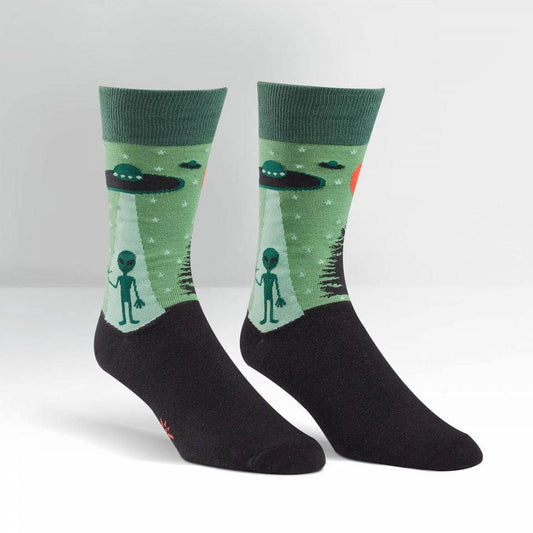I BELIEVE MEN'S CREW SOCKS