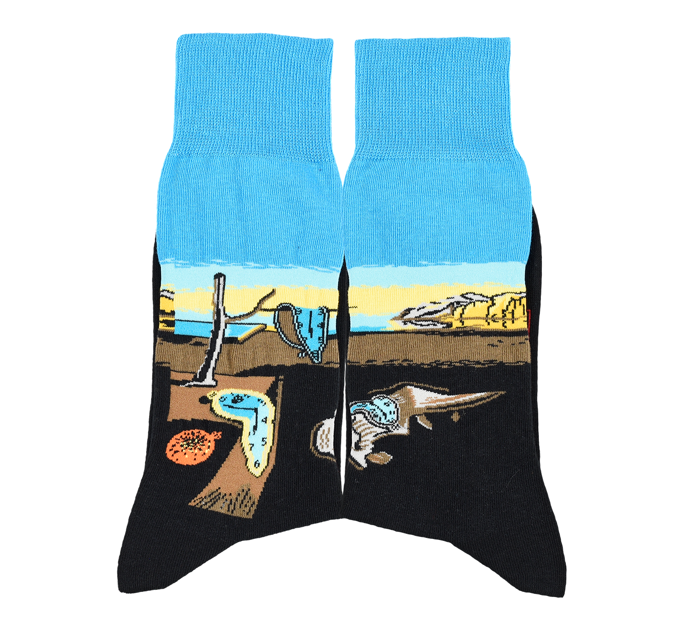 Salvador Dalí - The Persistence of Memory Cotton Crew Socks
