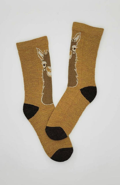 Alpaca Socks | Light Cushion Socks | Crew Socks