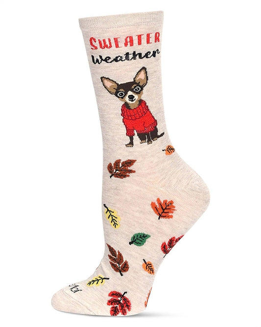 Women's Sweater Weather Bamboo Crew Socks