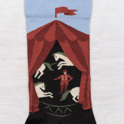 CIRCUS FAUX BLACK CREW
